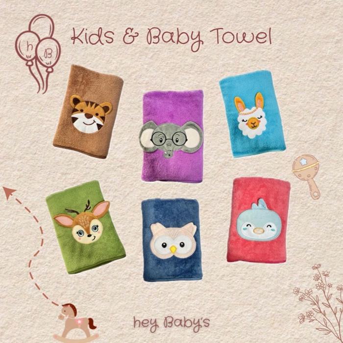 Handuk Anak & Bayi Microfiber Super Lembut