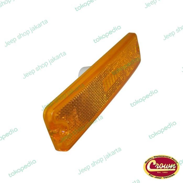 Lampu Sen Sein Samping Spakbor Over Fender Jeep Wrangler Yj Crown Usa