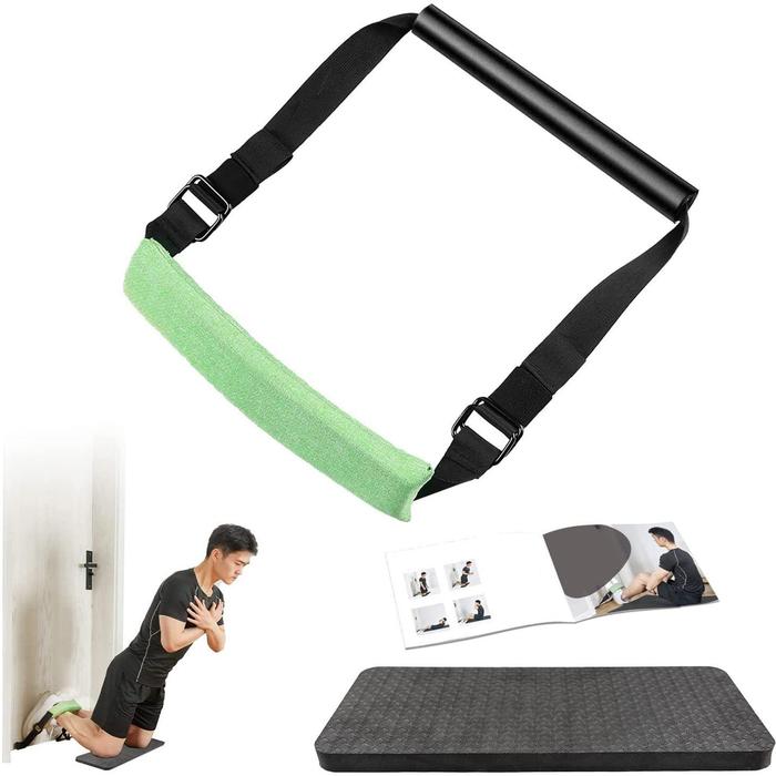 Hamstring Curl Strap Exercise Curl Ab Leg Home Gym Padded