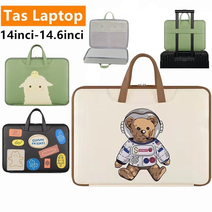 Tas Laptop 14 inch For Macbook 14 14.2 14.6inch Cover 11 12 13 inci Jinjing Leptop Tas Case Bag For