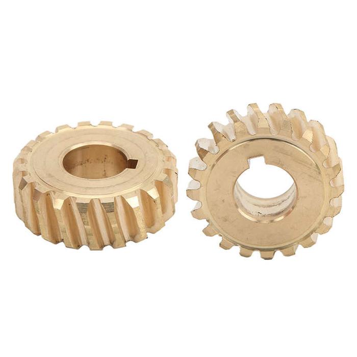 20 Teeth Worm Gear OD 1 7/8in Wearproof ID 3/4in Width 5/8 in Long