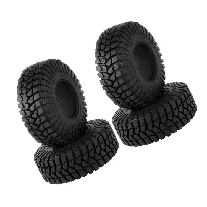 4 Buah 110Mm 1.9 Ban Roda Ban Karet untuk 1/10 RC Perayap Mobil