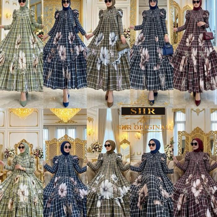 SHR DRESS BB KOTAK ORI BY SHR