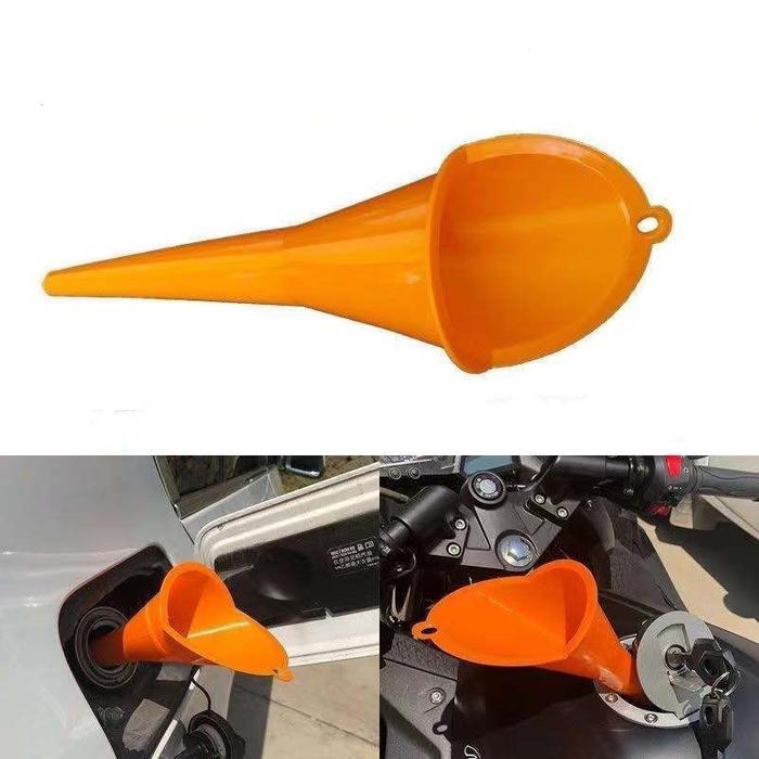 Corong Minyak Bensin Oli Mulut Panjang Car Funnel Radiator Longmouth