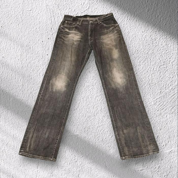 GL Heart Japanese Brand Washed Black Jeans Original