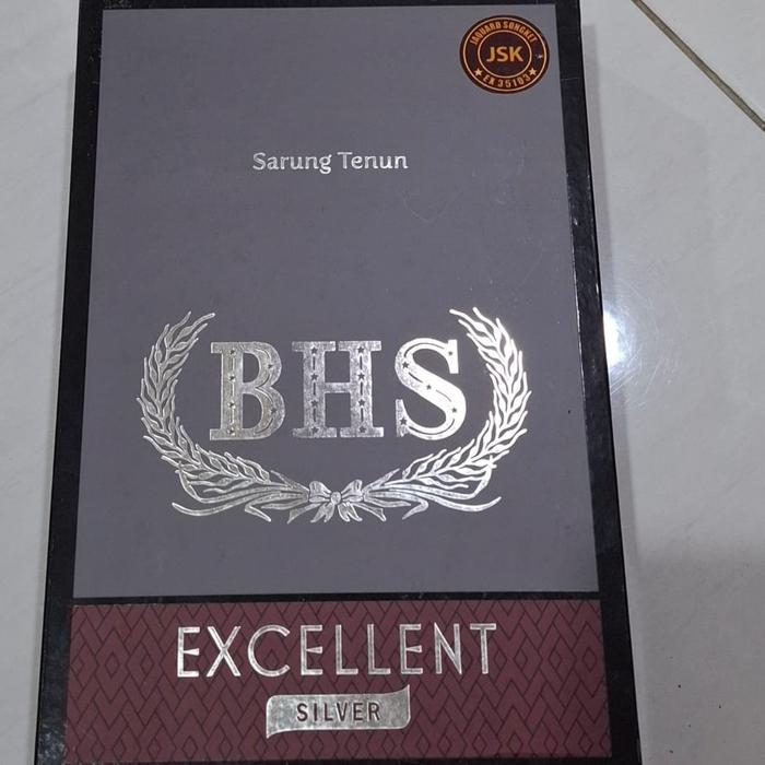 BHS Sarung Tenun Excellent Silver Muslim Dewasa Premium Quality