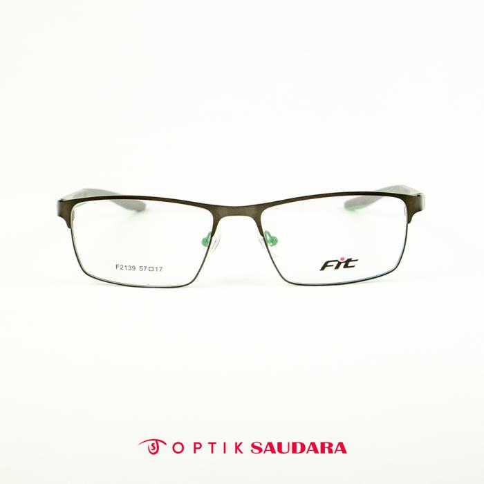 Optik Saudara - Kacamata Pria Model Kotak Fashionable F F2139 C3 57