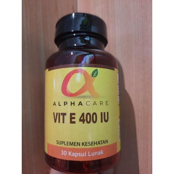 ALPHACARE VIT E 400IU 30 KAPSUL LUNAK