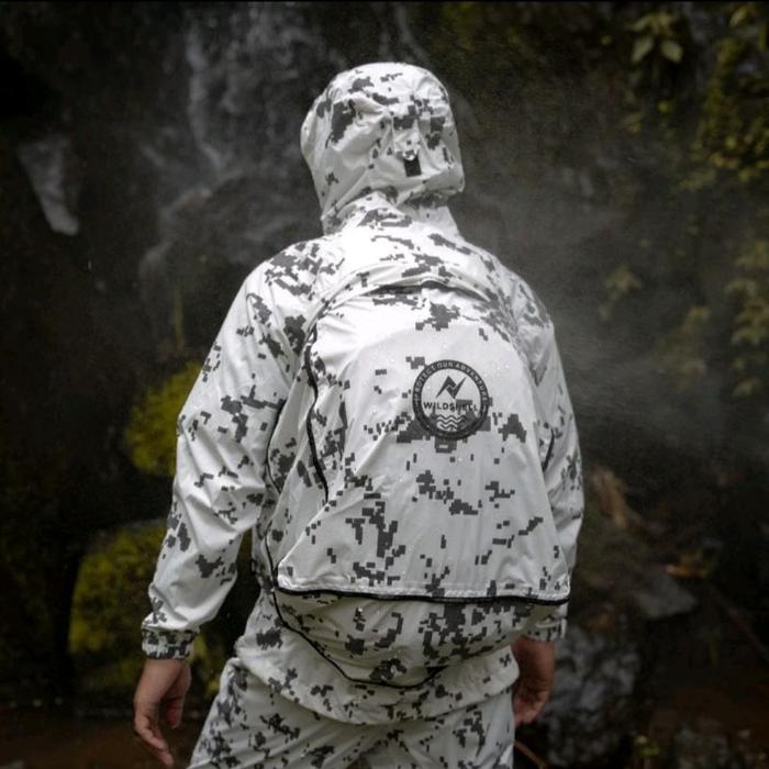 Raincoat Jas Hujan Original WILDSHELL Series Sentani