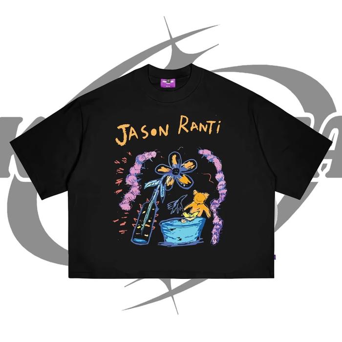 KAOS ANAK JASON RANTI "PERUT KOSONG MANA MEMPAN DI KASIH PUISI" I KAOS BAND JASON RANTI I TSHIRT COT