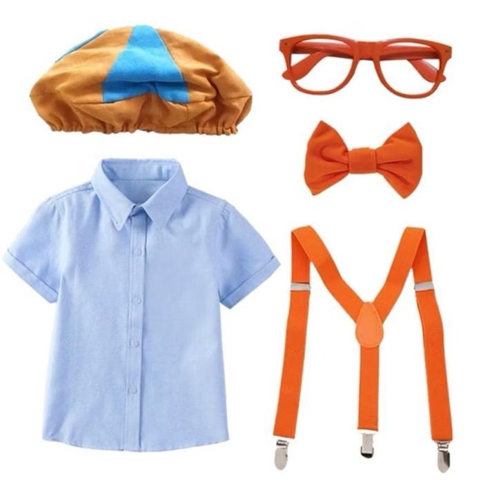jojokids | blipi costume 5in1 children boy | kostum blippi anak bayi