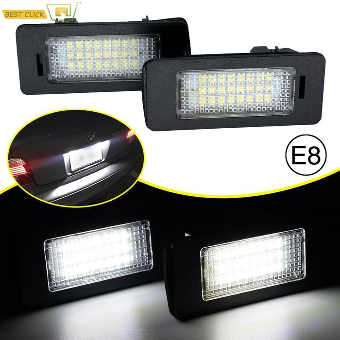 Lampu Plat Nomor Mobil Putih untuk BMW E39 M5 E70 E71 X5 X6 E60 M5