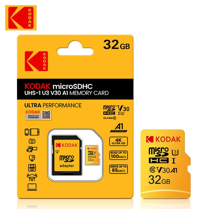 10pcs Original Kodak Micro SD Card 32GB High Speed 32gb Memory Card