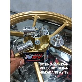 manisan pelek BOSING GEAR BOX PELEK BRT 1SET DEPAN/BELAKANG (depan dan belakang 1set )