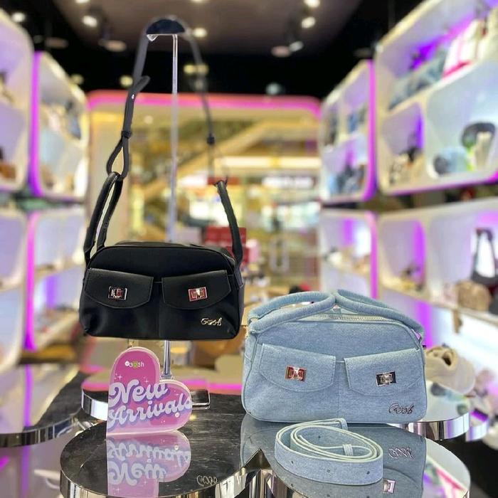 [Bisa CODD] Tas Gosh Original New art 528 Black Blue