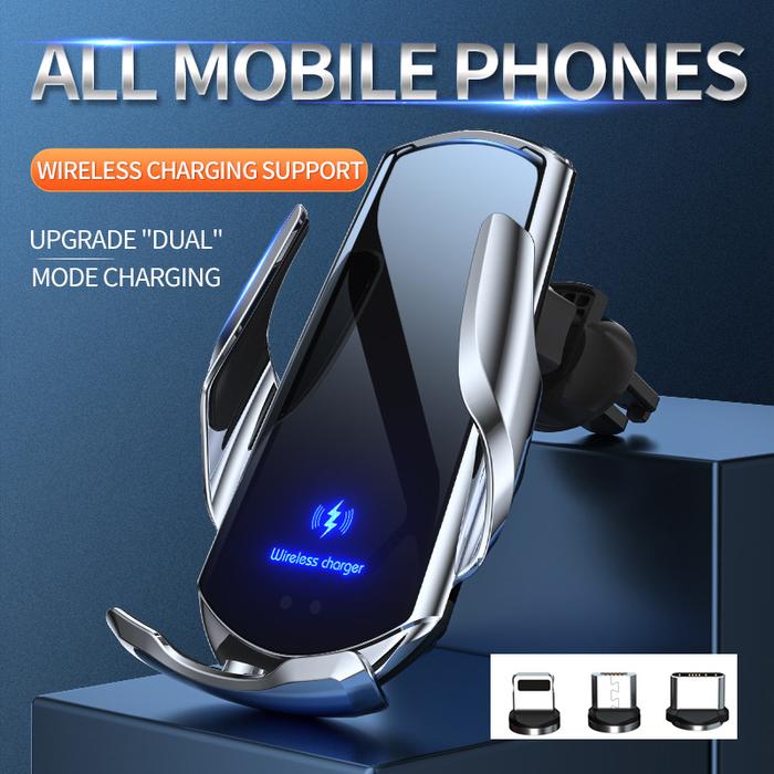 15W Car Wireless Charger for Samsung Galaxy A12 A22 A32 A42 A52 A72
