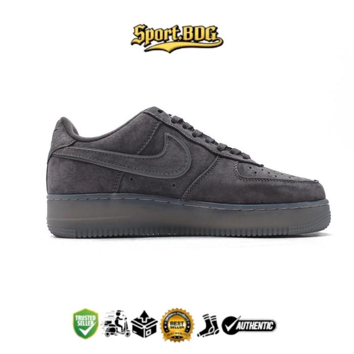 Air Force 1 ’07 Low x Reigning Champ Dark Grey Reflective – Premium Suede, Limited Edition, Unisex L