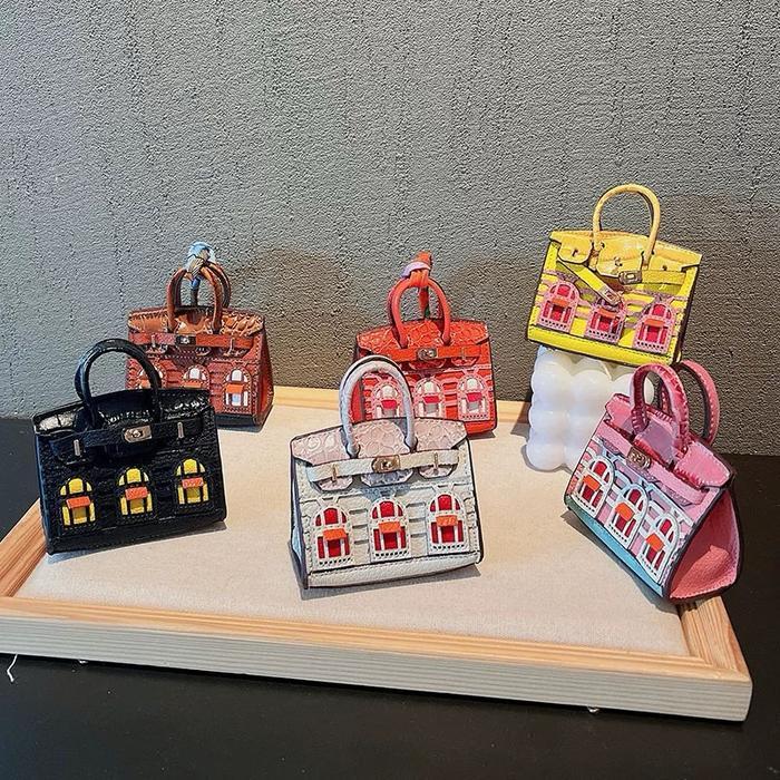 OBRAL Bag Charm Herbag Micro Size Aksesoris Gantunga Tas Kualitas Premium No Logo
