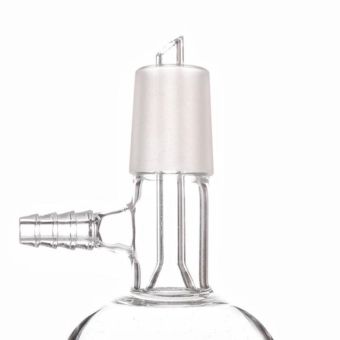 Kaca Buchner Corong Lab Kaca Suction Filter Corong dengan Lubang Kaca