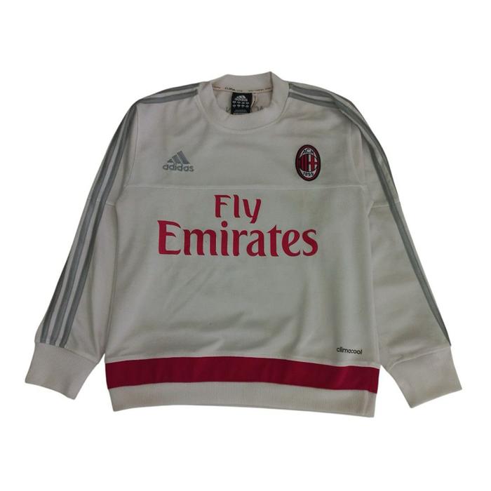 Crewneck Adidas Ac Milan Bordir