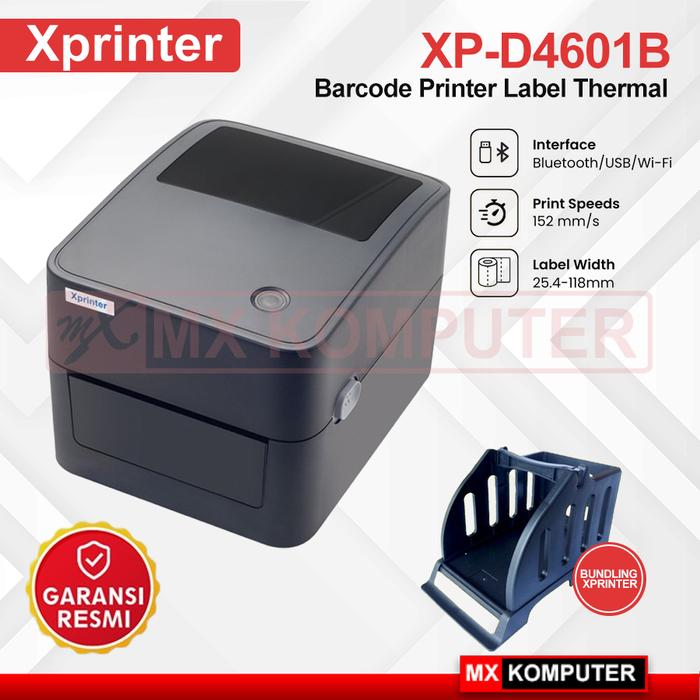 XPRINTER XP D4601B Barcode Printer Label Thermal XP-D4601B