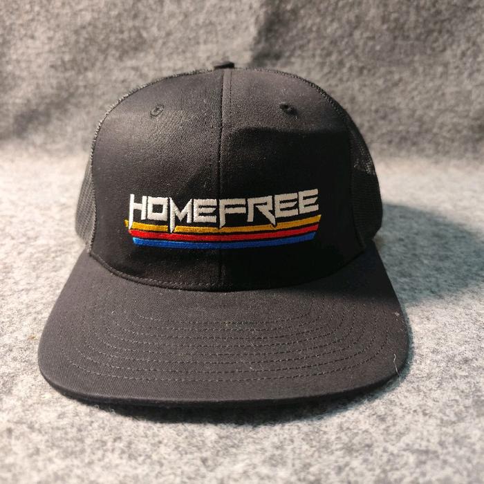 Topi thrifting Homefree warna hitam