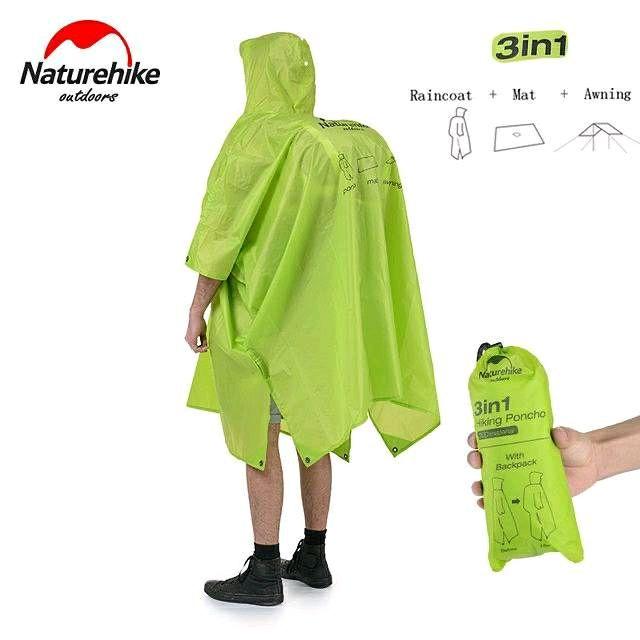 JAS HUJAN PONCO BAHAN 20D NATUREHIKE NH17D003-M // JAS HUJAN ULTRALIGHT