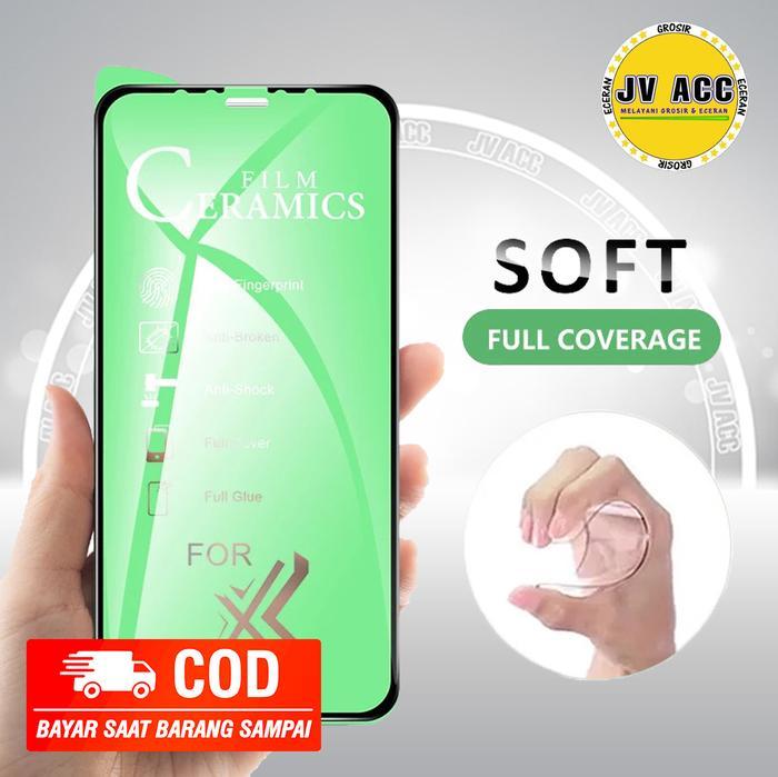 FILM CERAMIC TEMPERED GLASS FULL ANTI SHOCK SAMSUNG A10S,A30,A30S