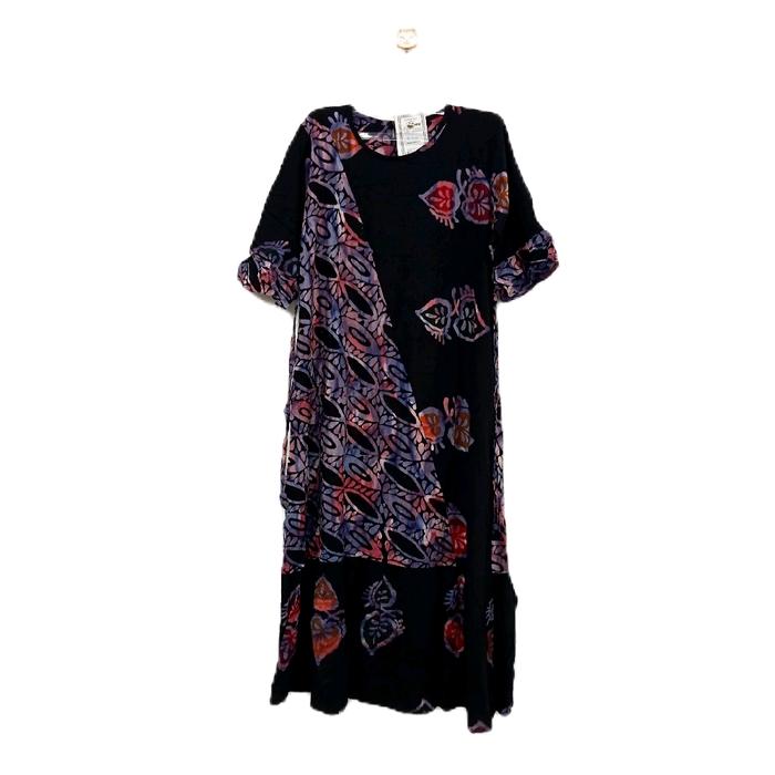 Daster Batik Sammy/Daster Batik Panjang Lengan 3/4/Daster Batik Kekinian