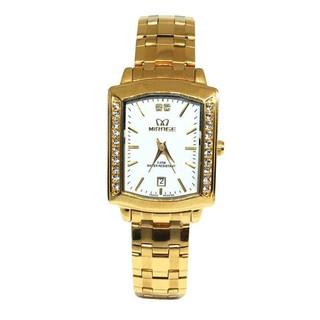 JAM TANGAN WANITA MIRAGE 7442 GOLD ORIGINAL