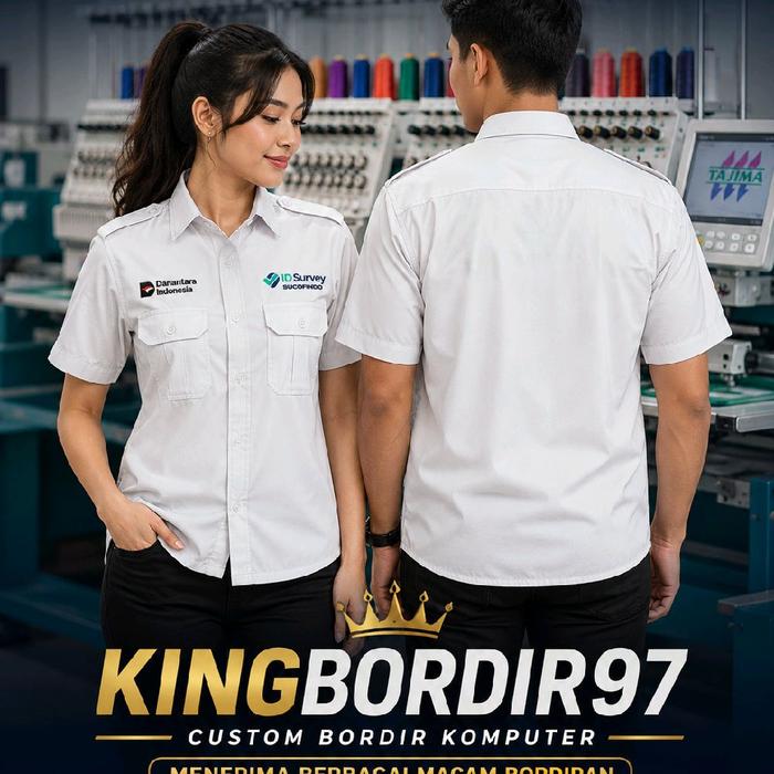 Kemeja Danantara ID Survey Sucofindo/Seragam Pdh ID Survey Sucofindo Danantara