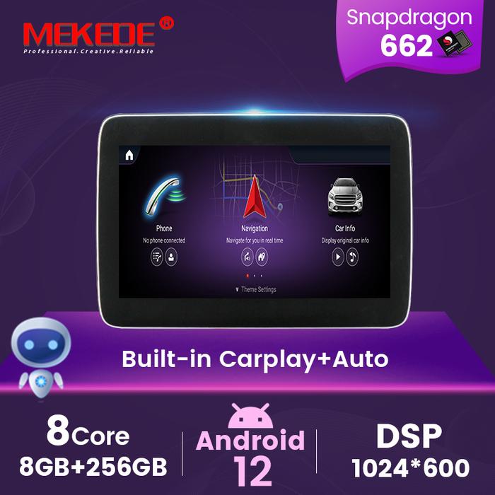 8Core 2DIN 8G+256GB Android All In One For Mercedes Benz SLC CLASS