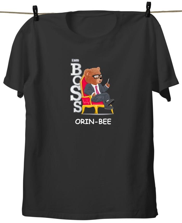 Baju Kaos katun / Cotton Combed 30s BEAR ORIN BEE 6