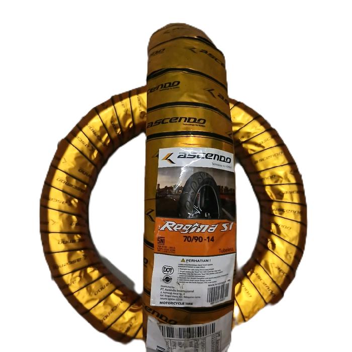 (Free Pentil)Ban Tubeles Ascendo Regina S1 70/90-14