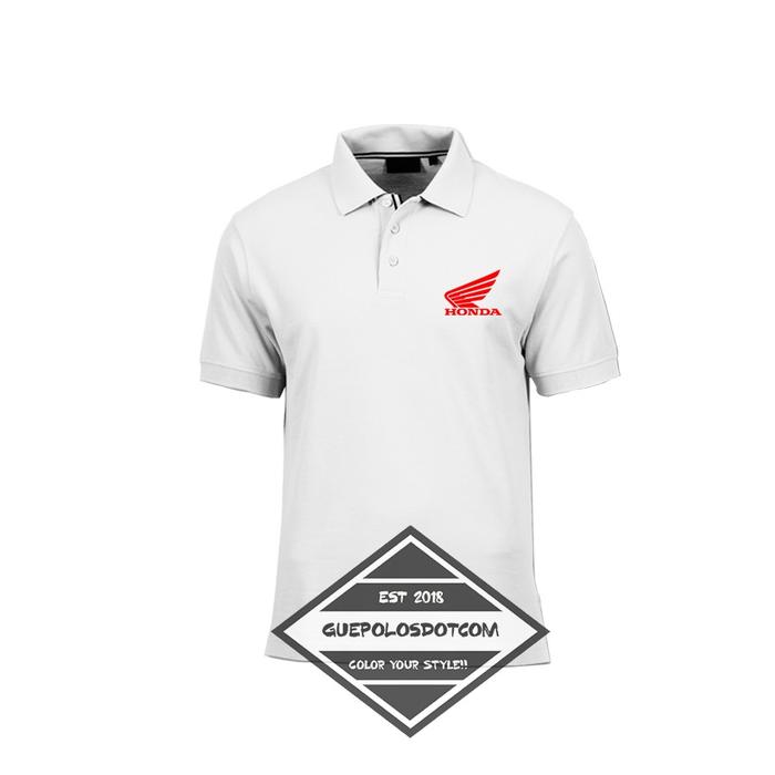 POLOSHIRT LOGO HONDA KEREN - Baju Berkerah Logo Honda - POLO KERAH HONDA