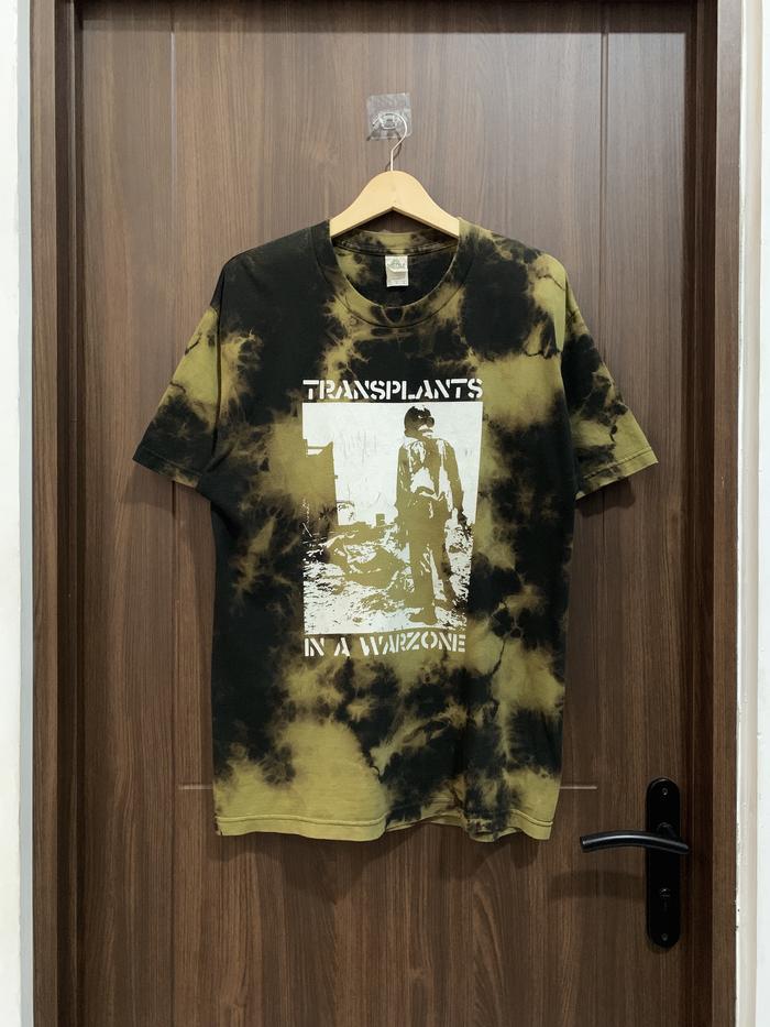 Transplants "In A Warzone" album band tee  Tie Dye