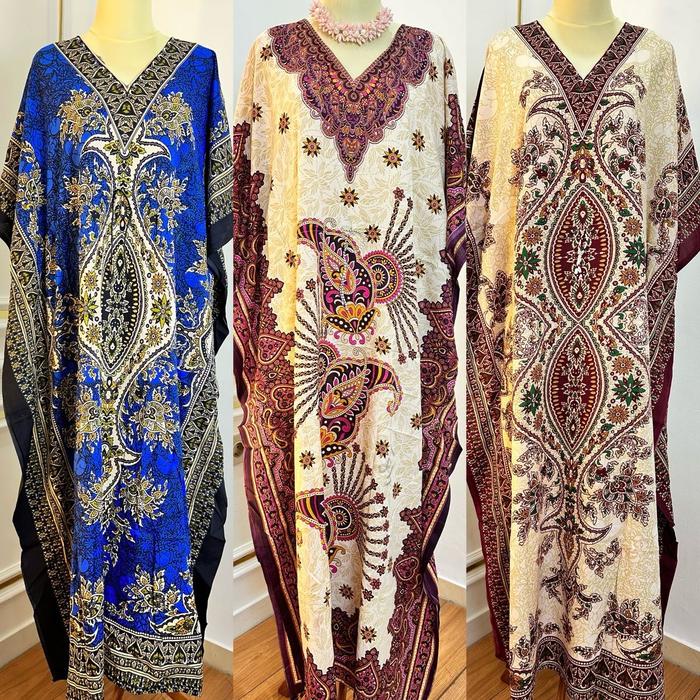 Daster kaftan india katun india