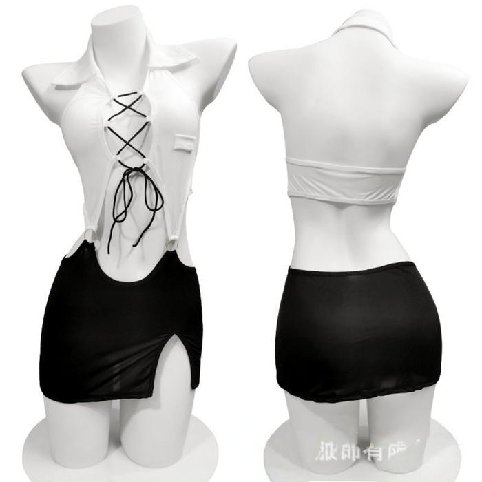 Termurah !! LINGERIE SEXY COSPLAY GURU JEPANG SEXY TANPA STOCKING F322