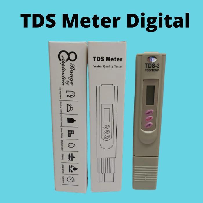 TDS Meter Digital TDS-3 Alat Pengukur Kadar Air