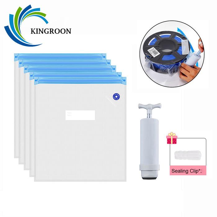 KINGROON PLA ABS TPU Vacuum Bag Filament Storage Bag 3D Printer