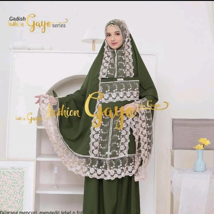 MUKENAH COTTON GAYO RENDA IMPORT VIRAL TIKTOK