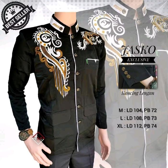 jasko bordir 2026 / jasko pria dewasa 2026 / baju koko dewasa terbaru 2026 / koko jasko pria dewasa 