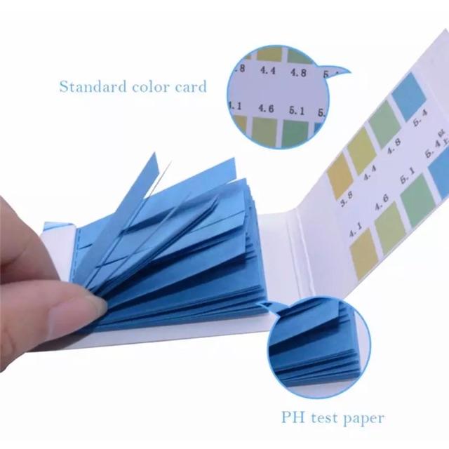 Kertas Lakmus pH 3.8-5.4 Test Paper Litmus Indicator Strips Precision - SKU 2.002.0438 - TPH02105