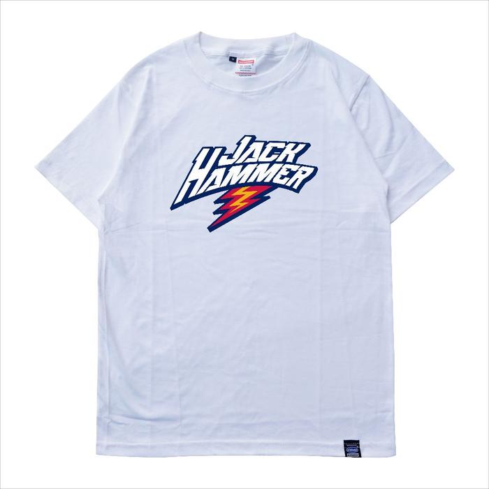 JACKHAMMER Tshirt White Flazz