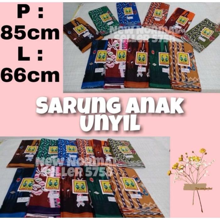 Sarung Anak Si Unyil 2-4 Tahun / Sarung Anak Tenun Halus Murah Kualitas Bagus