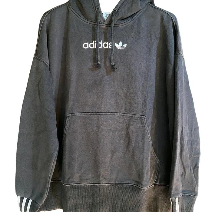 Hoodie Adidas center tebal