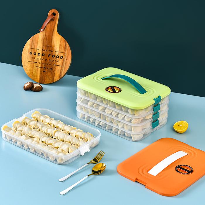 Dumplings Box Dumplings Storage Box Refrigerator Dumpling Freezing