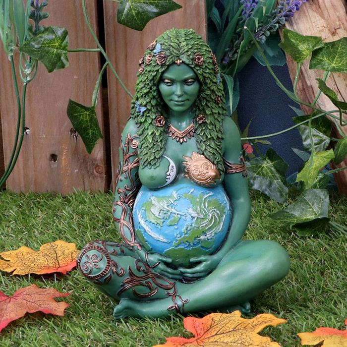 Mother Earth Art Statue Garden Ornament Mother Earth Art Statue