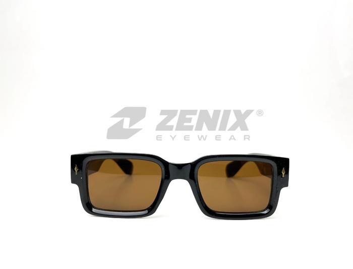 Zenix Eyewear - Levi Sunglasses Unisex Kacamata Anti Silau Pria Wanita Frame Acetate Ringan & Nyaman