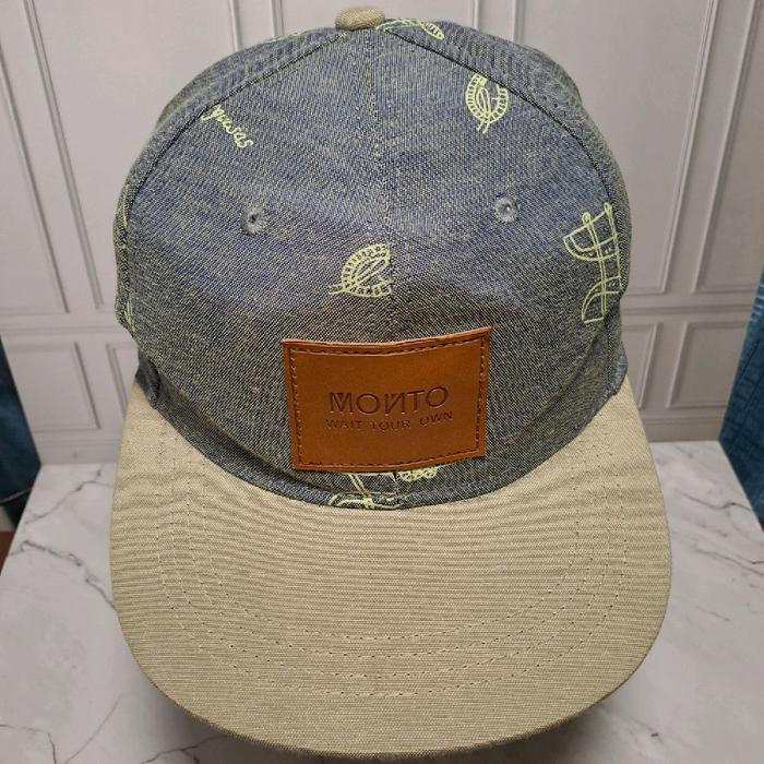 Topi Baseball Monto Second / Thrifting / Preloved Monto Denim